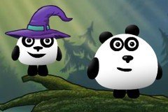 3 Pandas na Fantasia