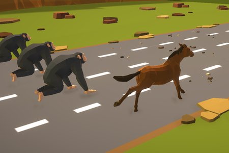 Animal Transform Race