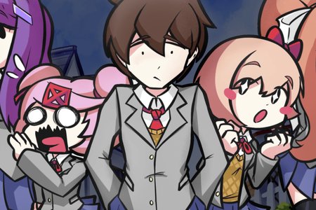 FNF: Doki Doki Takeover (VS Monika, Sayori, Natsuki, and Yuri)