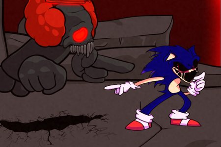 FNF Sonic.exe Vs Tricky [You Can't Run + Expurgation]
