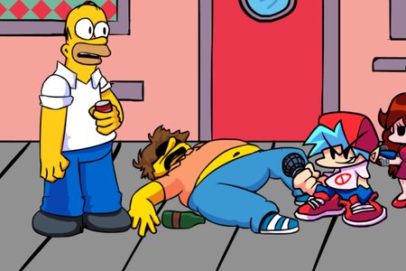 FNF VS Homer Simpson (Friday Night Funkin')