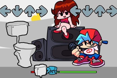 Friday Night Funkin' vs Toilet