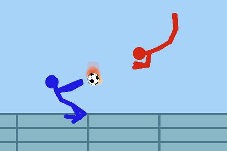 Futebol Ragdoll: 2 jogadores