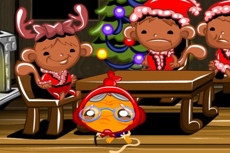 Monkey GO Happy: Stage 583 — Natal, Papai Noel, Gemada