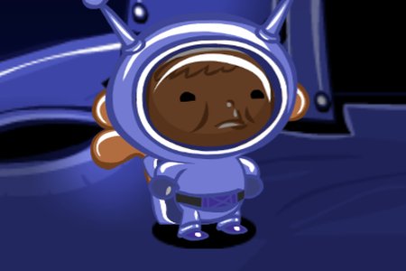 Monkey GO Happy: Stage 649 — Estação Espacial Lunar