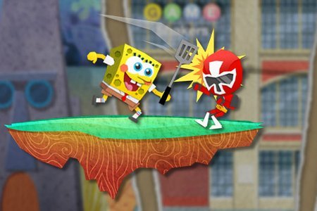 Nickelodeon: Batalha de Papel Multiplayer