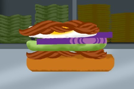 Pilha de Hambúrgueres
