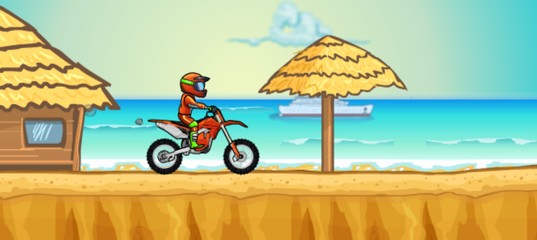 Jogue Moto X3M: Festa na Piscina, um jogo de Motocicletas
