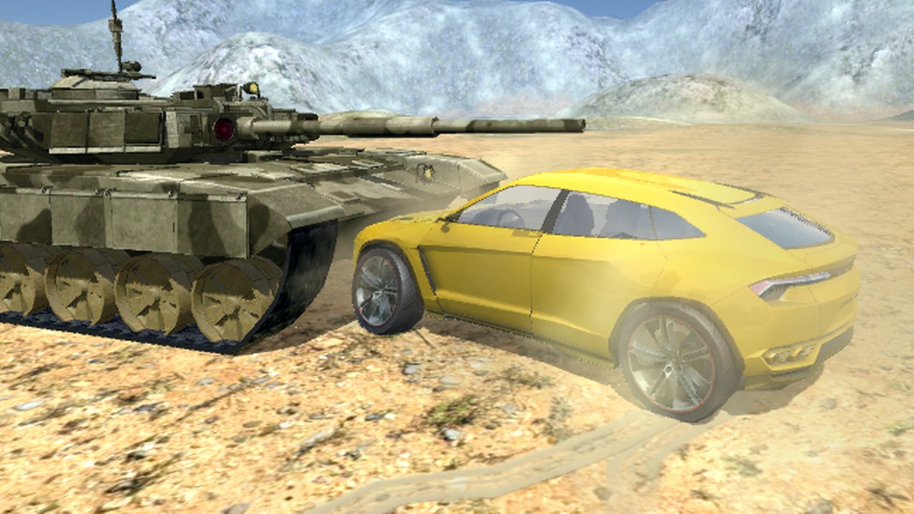 Jogue Perseguição de carro no deserto jogo online grátis