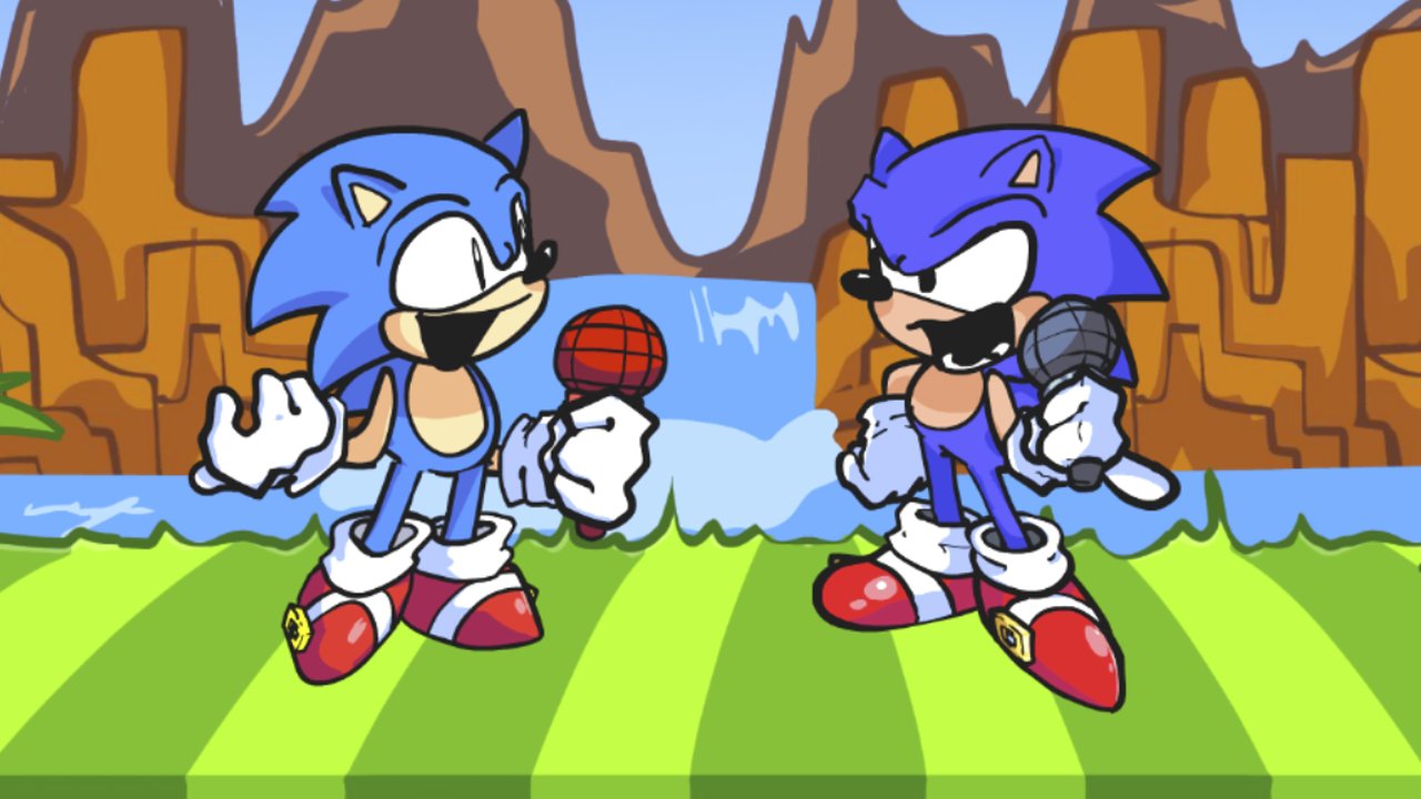 Jogo FNF with Sonic no Jogos 360