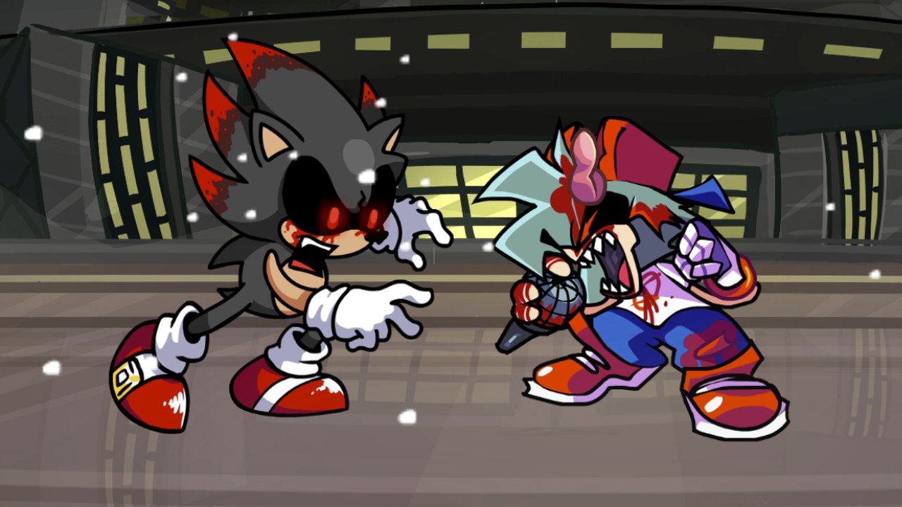Jogue FNF vs Cereal Killer v2 (Sonic.EXE), um jogo de Sonic.exe