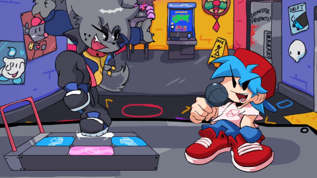 FNF VS. BLUE (RAINBOW FRIENDS) jogo online gratuito em Minijogos