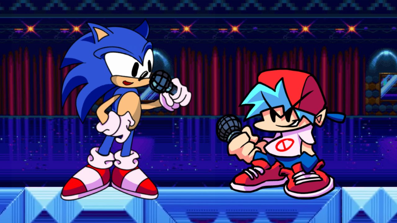 Sonic's Fridays Funkin' - Jogos na Internet  Jogos online, Desafio  musical, Jogo de música