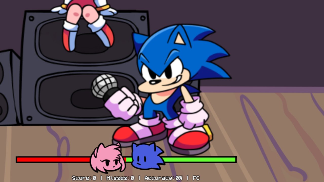 Jogo FNF with Sonic no Jogos 360
